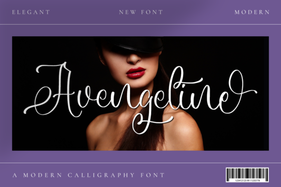 Avengeline Font Poster 1