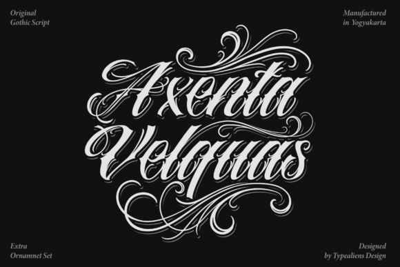 Axenta Velquas Font Poster 1