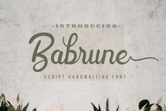 Babrune Font