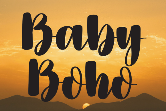 Baby Boho Font