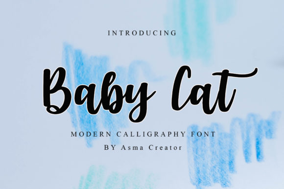 Baby Cat Font