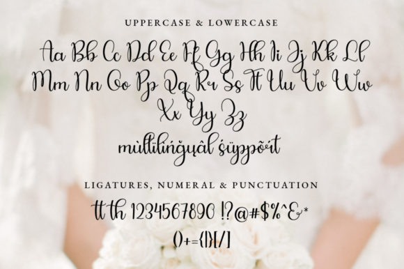 Baby Girl Font Poster 8