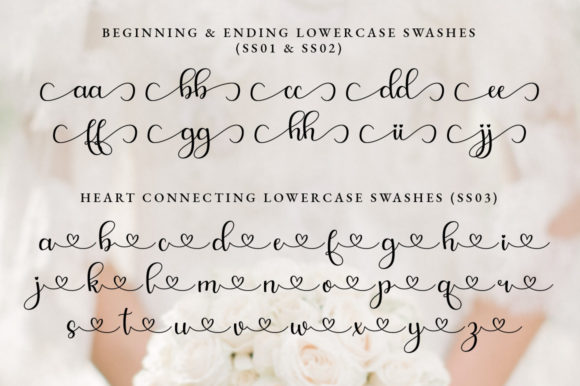 Baby Girl Font Poster 9