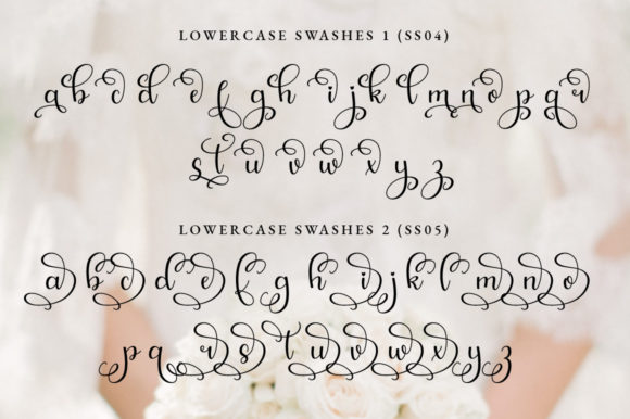 Baby Girl Font Poster 10