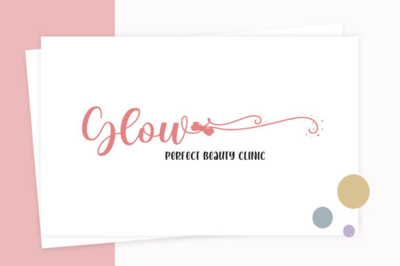 Baby Girl Font Poster 4