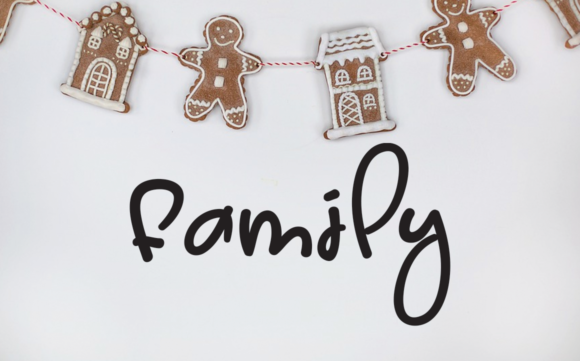 Baby July Font Poster 2