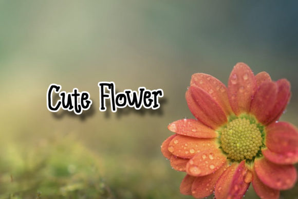 Baby Kids Font Poster 2