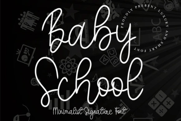 Baby School Font