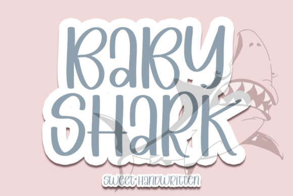 Baby Shark Font