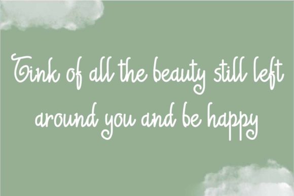 Baby Sophia Font Poster 3