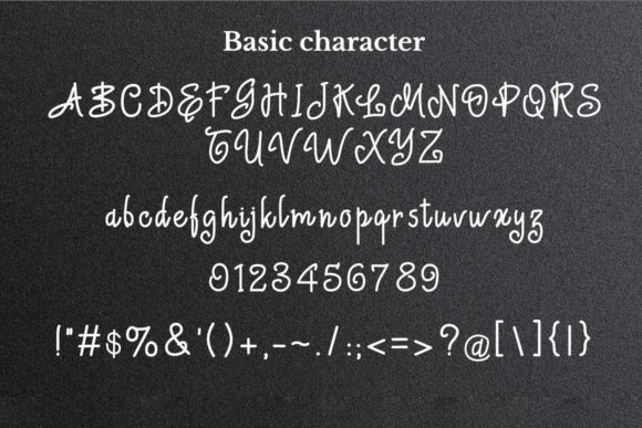 Baby Sophia Font Poster 4