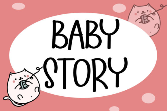Baby Story Font