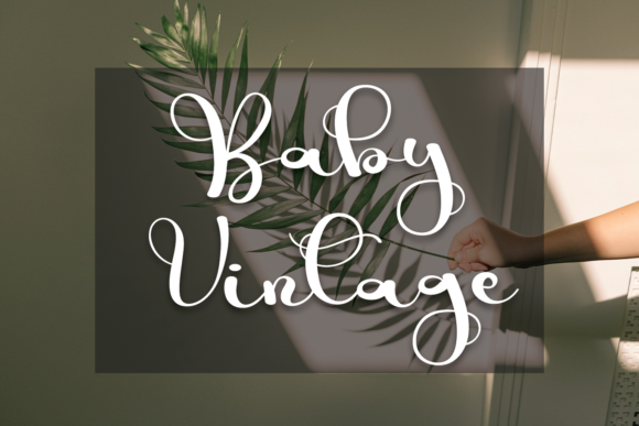 Baby Vintage Font