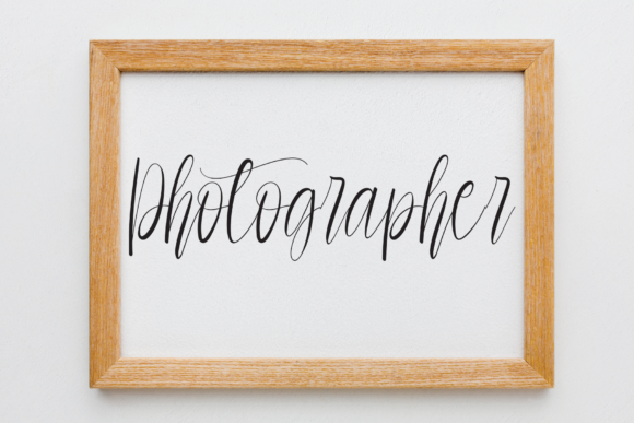 Baby Vintage Font Poster 3