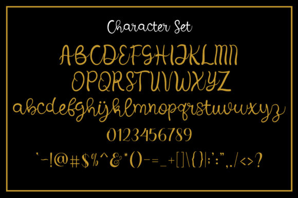 Baby Witch Font Poster 2