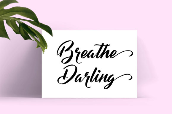 Baby Yasmine Font Poster 4