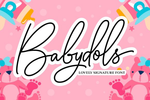 Babydols Font Poster 1