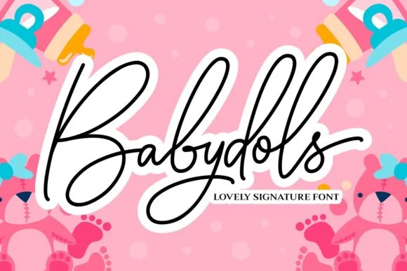 Babydols Font Babydols Font Poster 1