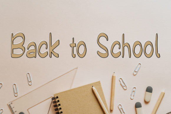 Back to School Font