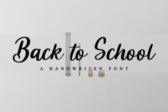 Back to School Font