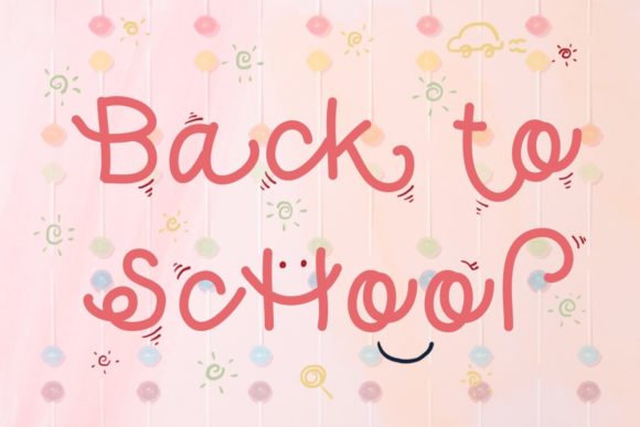 Back to School Font