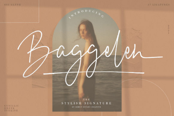 Baggelen Font Poster 1