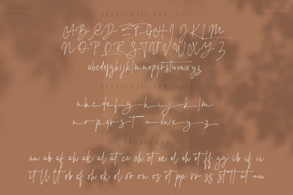 Baggelen Font Poster 8