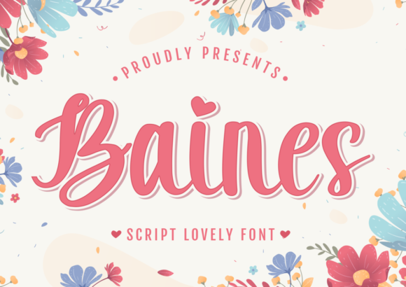 Baines Font Poster 1