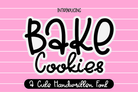 Bake Cookies Font