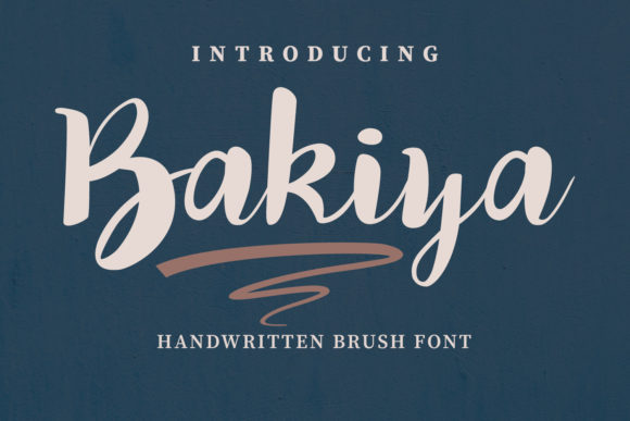 Bakiya Font
