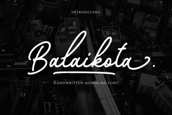 Balaikota Font Poster 1