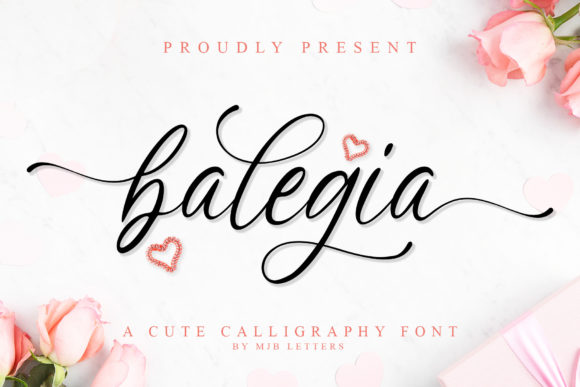 Balegia Font Poster 1