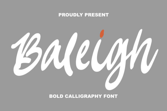 Baleigh Font Poster 1