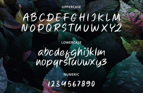 Balica Font Poster 3