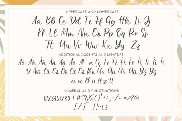 Balietta Font Poster 9