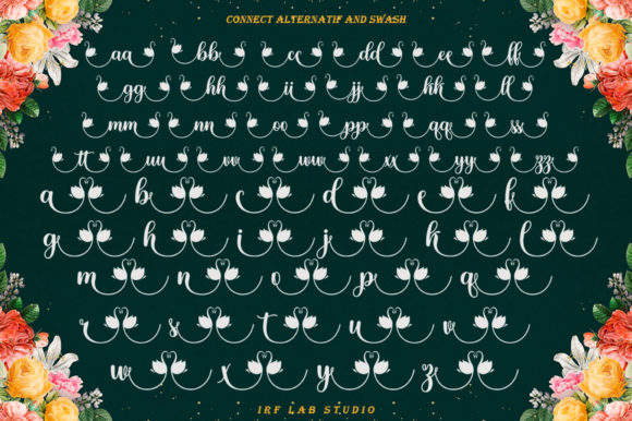 Baligline Beauty Font Poster 8