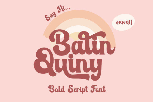 Balin Quiny Font Poster 1