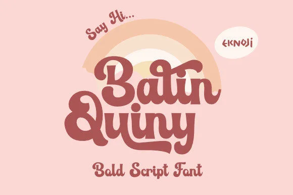Balin Quiny Font Balin Quiny Font Poster 1