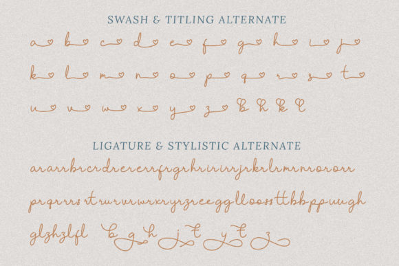 Ballada Font Poster 8