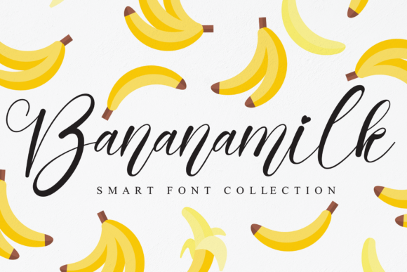 Bananamilk Font Poster 1