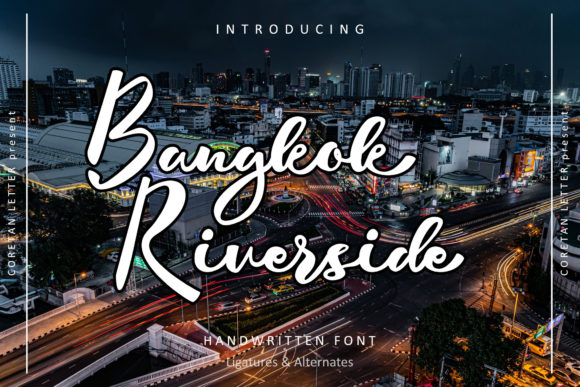 Bangkok Riverside Font Poster 1