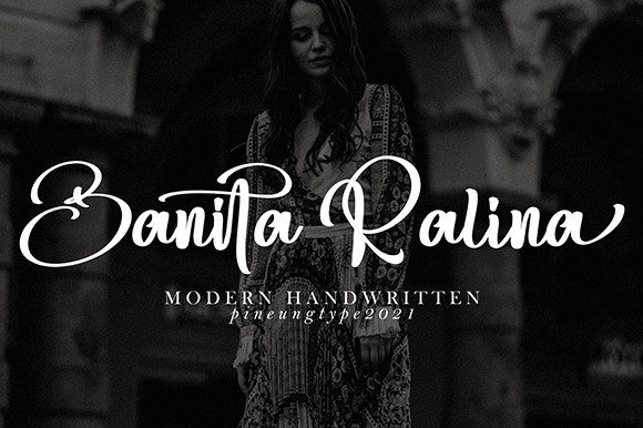 Banita Ralina Font Poster 1