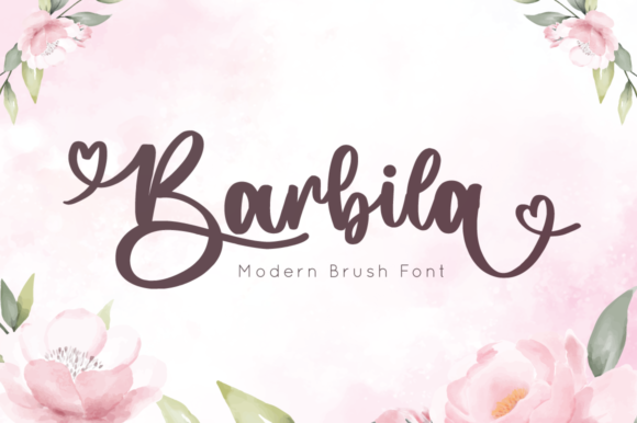 Barbila Font Poster 1