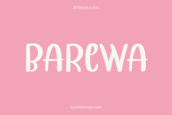 Barewa Font Poster 1