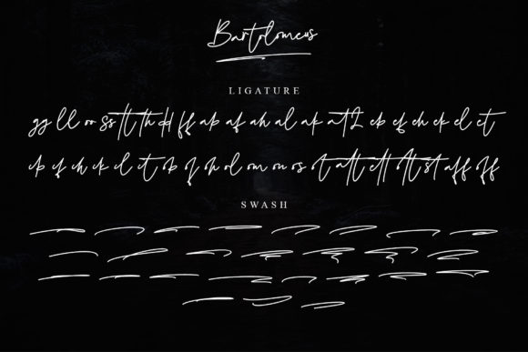 Bartolomeus Font Poster 8