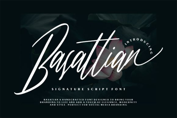 Basattian Script Font