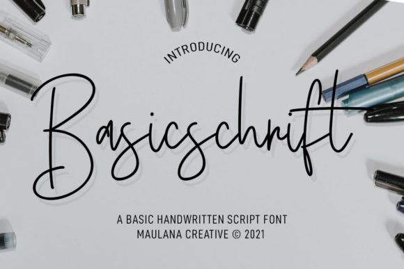 Basicschrift Font Poster 1