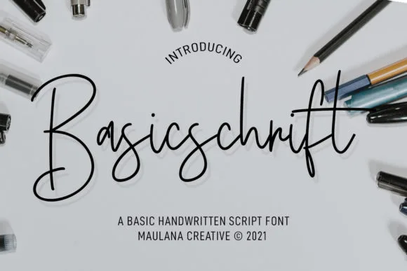 Basicschrift Font Basicschrift Font Poster 1