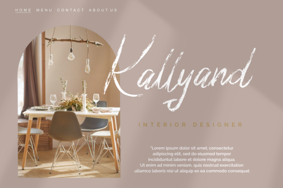 Baskuline Font Poster 3