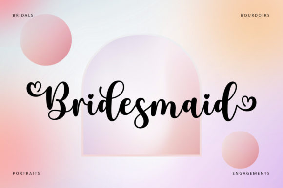 Bastrid Script Font Poster 2